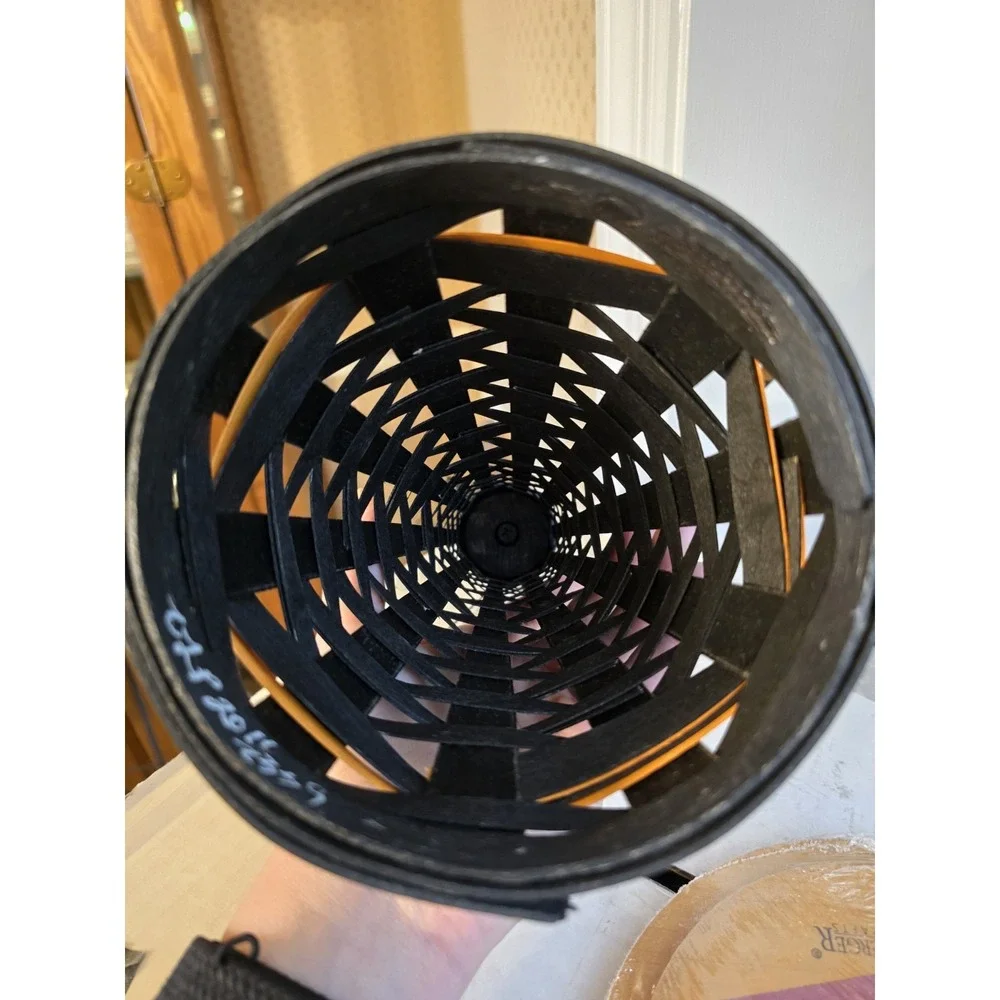 Longaberger Halloween Witches Hat [Used] And Pumpkin Face Lid [New]